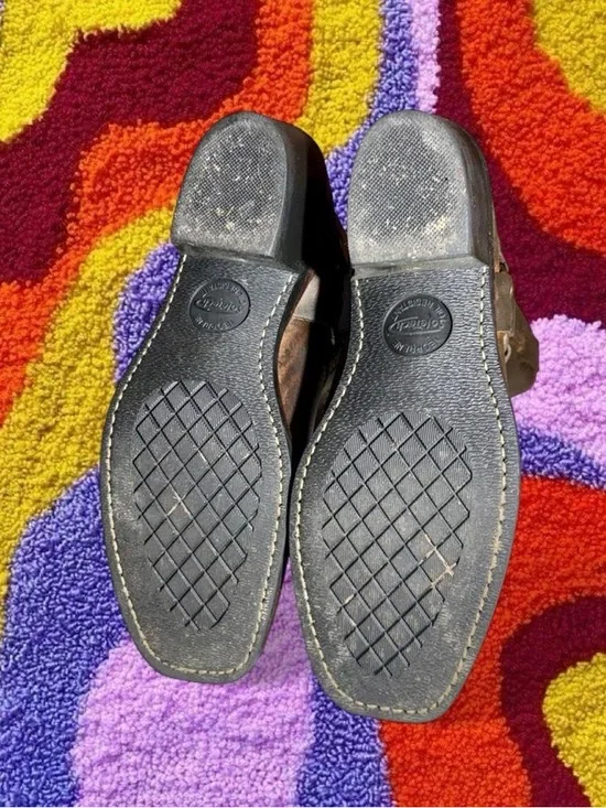 FRYE Women’s Brown Leather Harness Boots - Picture 7 of 7